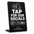 “Tap For Our Socials” NFC Stand