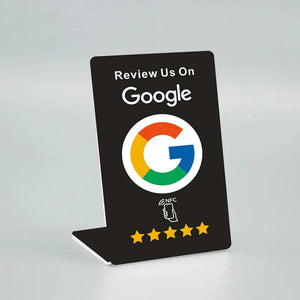 Google Review Stand